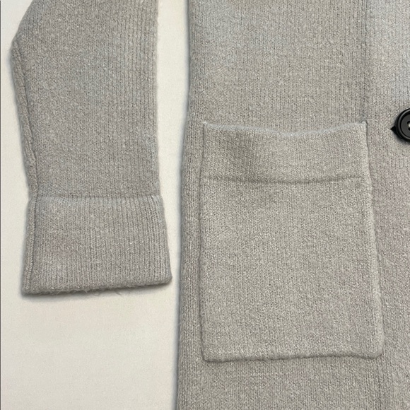 SHOW ME YOUR MUMU SWEATER JACKET GRAY KNIT CARDIGAN COAT SIZE SMALL - Picture 13 of 17